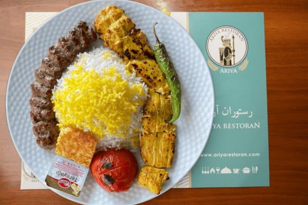 چلو کباب وزیری